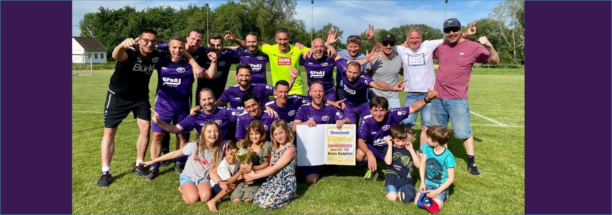 Ü40 gewinnt Kreispokalfinale gegen Rheinzabern 3:2